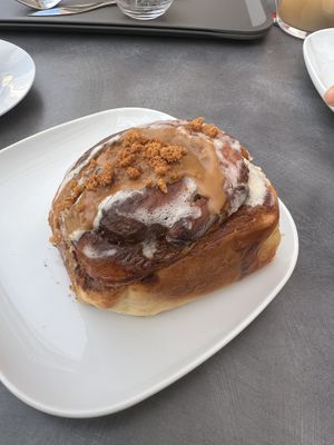 Biscoff Roll   at Cinnaroma Bakery in Loule