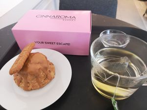  at Cinnaroma Bakery in Loule