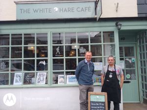  at The White Hare Cafe in Kirkby Stephen