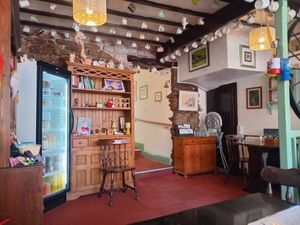 Inside at The White Hare Cafe in Kirkby Stephen