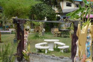 Garden at Green Gallery in Koh Phangan