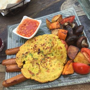 Vegan English Breakfast!  at Green Gallery in Koh Phangan