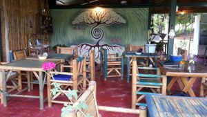 inside view at Green Gallery in Koh Phangan