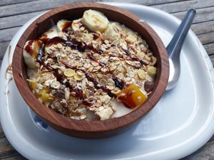 Smoothie bowl at Green Gallery in Koh Phangan