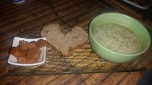 pea soup at Green Gallery in Koh Phangan