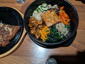 Bibimbap at The K Korean Restaurant in Diani