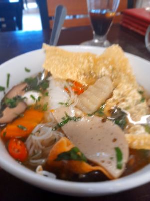 Best hu tieu ever at Quán Chay 371 in Ho Chi Minh City