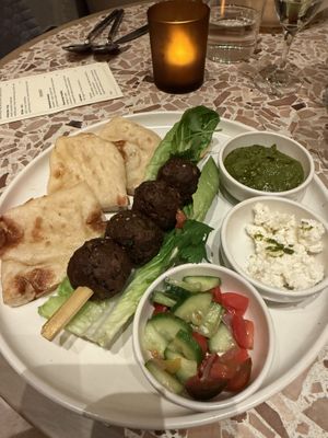 Impossible Kefta  at Sipeos Café & Bar in Walnut Creek