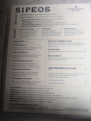  at Sipeos Café & Bar in Walnut Creek