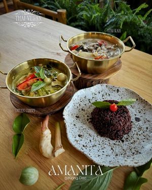 Thai curries   at Amanita in Koh Lanta