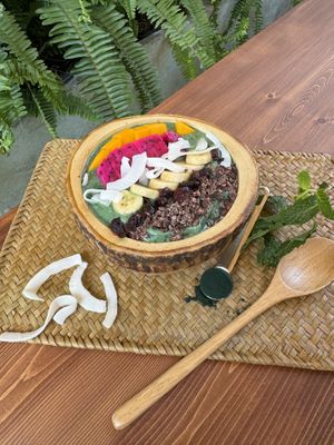 Amazon smoothie bowl   at Amanita in Koh Lanta