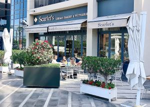 The venue at Scarlet's German Bakery & Patisserie in Dubai