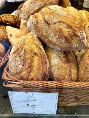 Crostini  at Scarlet's German Bakery & Patisserie in Dubai