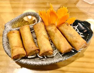 Spring rolls  at Thai Taste Restaurant in Dubai