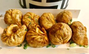 Fried veg momo  at Moshi - JLT in Dubai