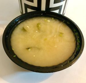 Miso soup at Moshi - JLT in Dubai