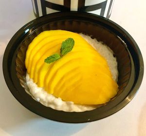 Mango sticky rice  at Moshi - JLT in Dubai