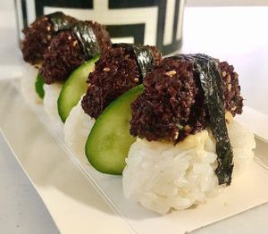 Falafel nigiri  at Moshi - JLT in Dubai