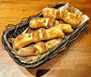 Dough knots at Pitfire Pizza - Arjan  in Dubai