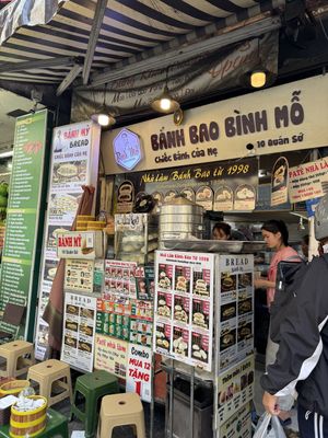   at Bánh bao Bình Mỗ in Hanoi