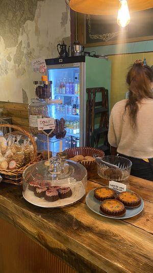 Donuts, cheesecake  at Trastorium in Ribes De Freser