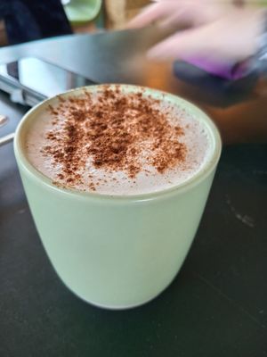 Chai latte at Delicious   in Harrogate