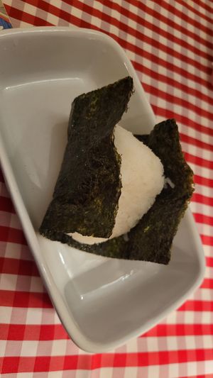 Seaweed Onigiri at Tokio Dining in Stuttgart