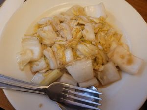 Stir Fried Cabbage with Garlic Sauce at Jasmine in Bangor