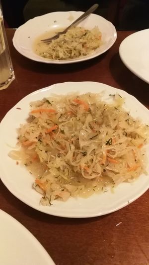 Watch out for a cumin in the cabbage 🙁 at Dobra Kasza Nasza in Zakopane