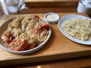 Tasty vege food! at Dobra Kasza Nasza in Zakopane