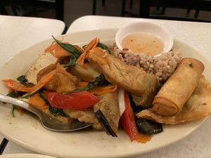 P.E.T. at Red Curry Vegan Kitchen in Flagstaff