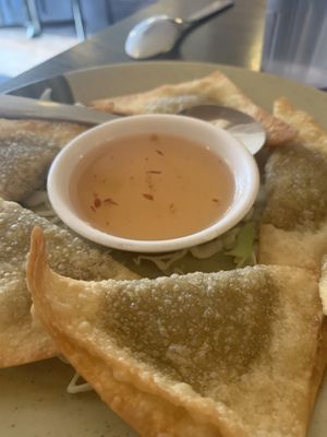 Samosas at Red Curry Vegan Kitchen in Flagstaff