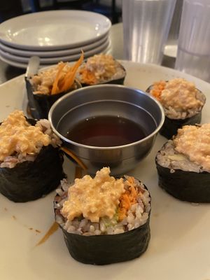 Sushi at Red Curry Vegan Kitchen in Flagstaff