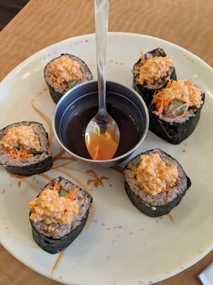 Tokyo Roll at Red Curry Vegan Kitchen in Flagstaff