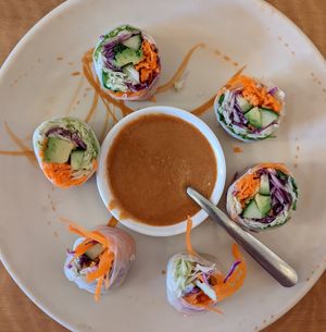 Fresh Roll at Red Curry Vegan Kitchen in Flagstaff
