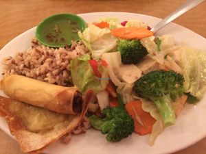 x at Red Curry Vegan Kitchen in Flagstaff