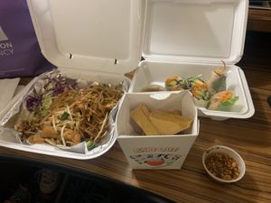   at Red Curry Vegan Kitchen in Flagstaff