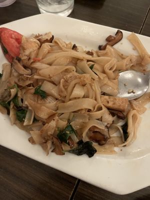 Spicy noodles  at Red Curry Vegan Kitchen in Flagstaff