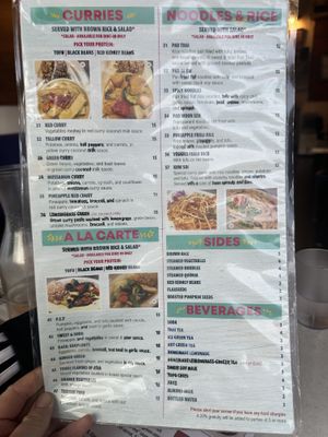   at Red Curry Vegan Kitchen in Flagstaff