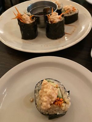 Tokyo rolls  at Red Curry Vegan Kitchen in Flagstaff