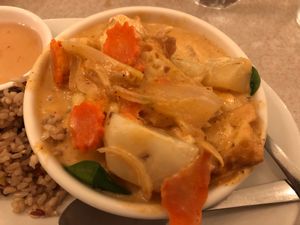 Vegan Massaman Curry at Red Curry Vegan Kitchen in Flagstaff