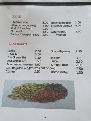 Sides at Red Curry Vegan Kitchen in Flagstaff