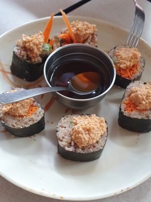 Tokyo Roll at Red Curry Vegan Kitchen in Flagstaff