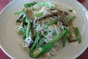 Veganized Fried Rice Vermicelli at You Yuen Vegetarian in Kota Kinabalu