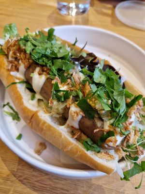 Hotdog at Planted Bistro by Ars Culinaria in Kemptthal