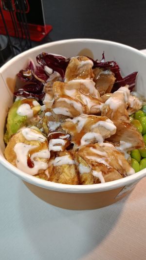 Pulled pork veg at Avocado in Pozzuoli