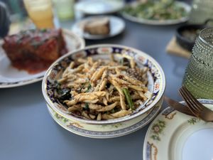 Strozzapretti  at MangiaFoglie  in Long Beach