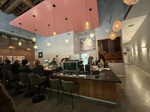 Inside  at MangiaFoglie  in Long Beach