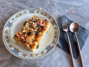 Focaccia  at MangiaFoglie  in Long Beach