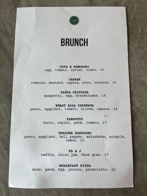 I have chosen the toast alla caponata  at MangiaFoglie  in Long Beach